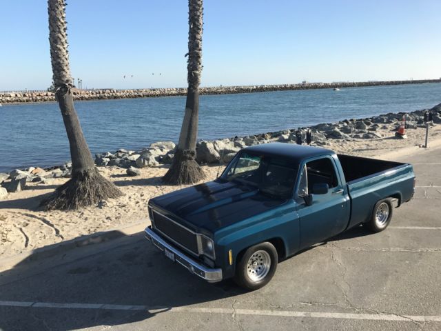 1973 Blue Chevrolet C-10
