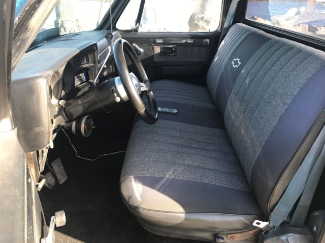 1973 Blue Chevrolet C-10