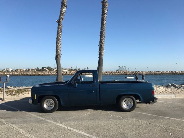 1973 Blue Chevrolet C-10