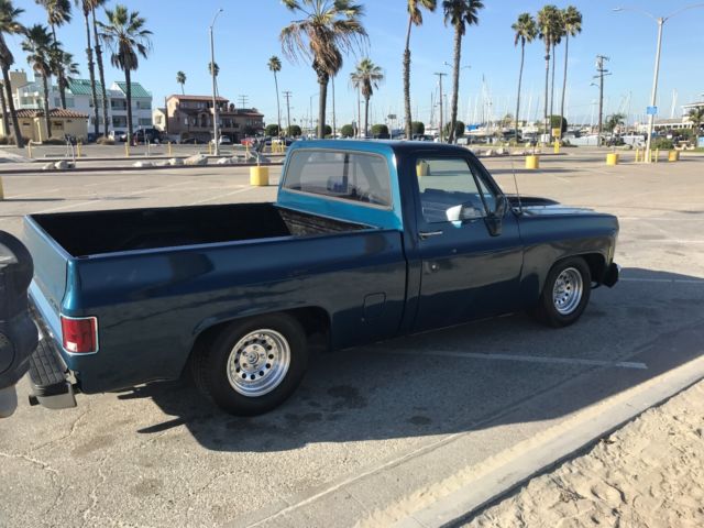 1973 Blue Chevrolet C-10