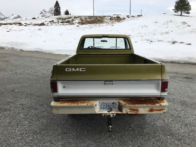 1973 Lime Green & White Chevrolet C/K Pickup 2500 Pickup