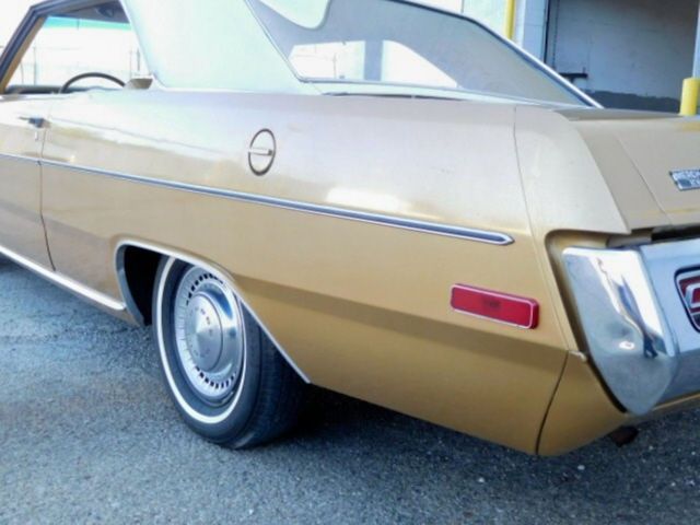 1973 Gold Dodge Dart Coupe