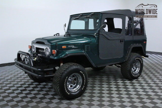 1973 Green Toyota Land Cruiser