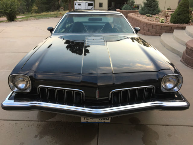 1973 Black Oldsmobile Cutlass Coupe