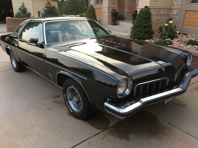 1973 Black Oldsmobile Cutlass Coupe