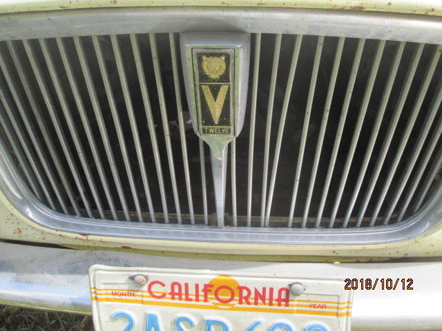 1973 Yellow Jaguar XJ12