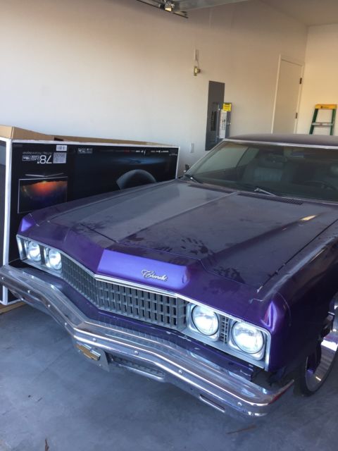 1973 Purple Chevrolet Impala Coupe