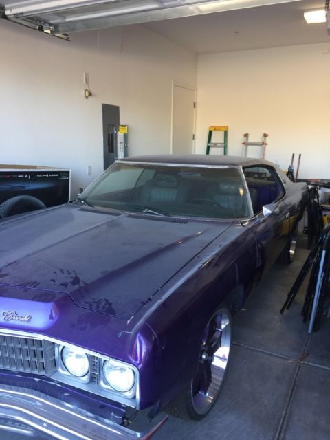 1973 Purple Chevrolet Impala Coupe