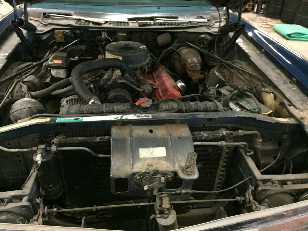 1973 Blue Chrysler Imperial Sedan