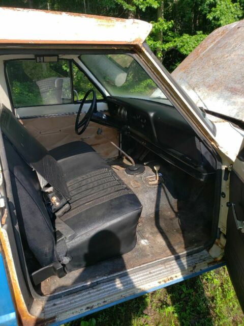 1973 Blue Jeep J4800 Standard Cab Pickup