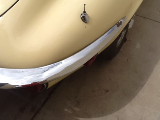 1973 Pale Primrose Jaguar E-Type 2+2