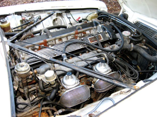 1973 White Jaguar XJ6 U/K