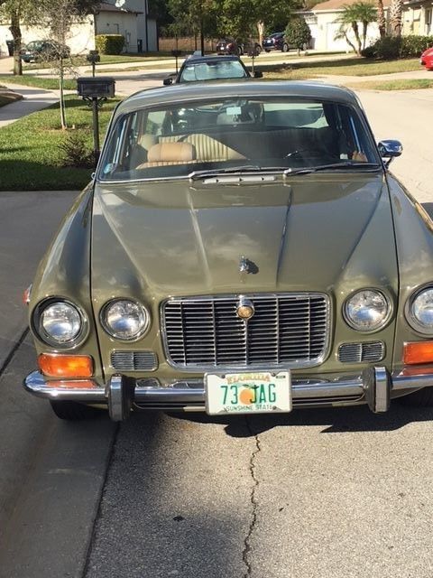 1973 Green Jaguar XJ6