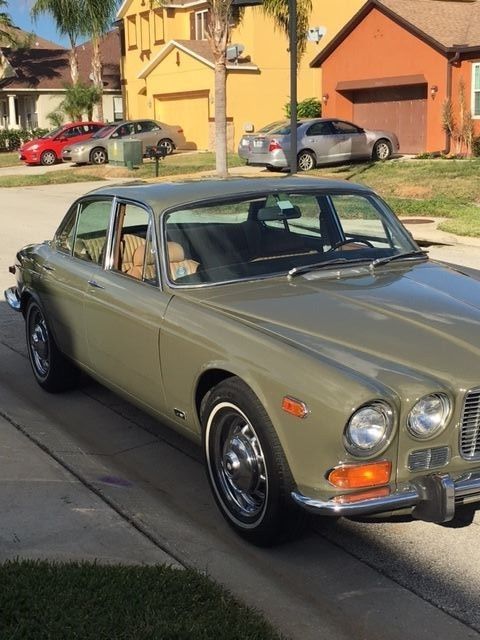 1973 Green Jaguar XJ6