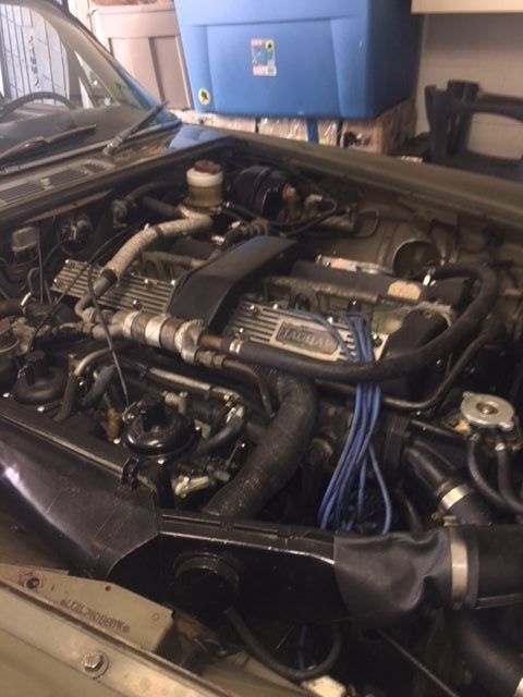 1973 Green Jaguar XJ6