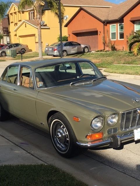 1973 Green Jaguar XJ6