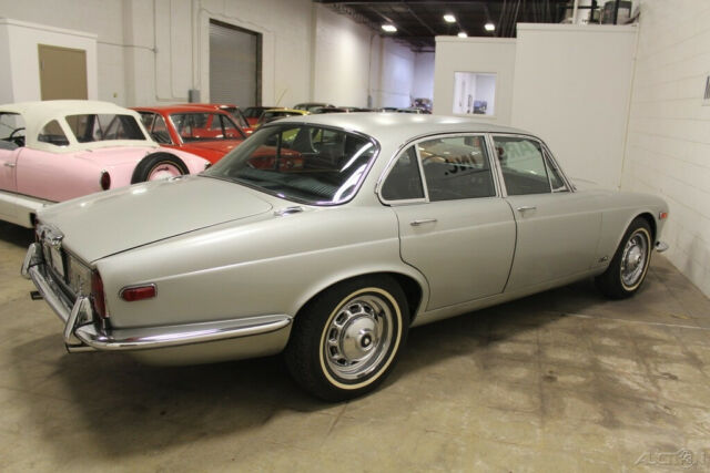 1973 Silver Jaguar XJ6 Sedan