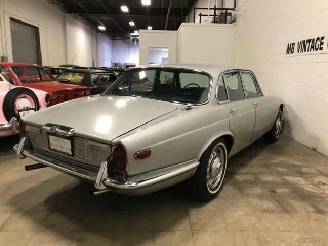 1973 Silver Jaguar XJ6 Sedan