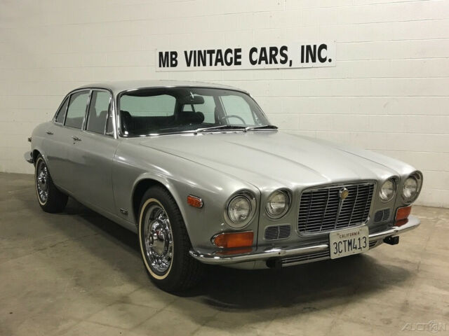 1973 Silver Jaguar XJ6 Sedan