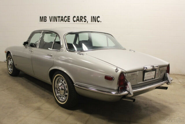 1973 Silver Jaguar XJ6 Sedan