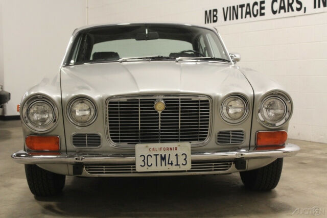 1973 Silver Jaguar XJ6 Sedan