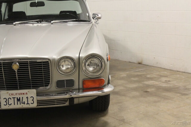 1973 Silver Jaguar XJ6 Sedan