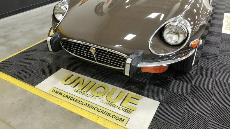 1973 Green Jaguar XKE Convertible