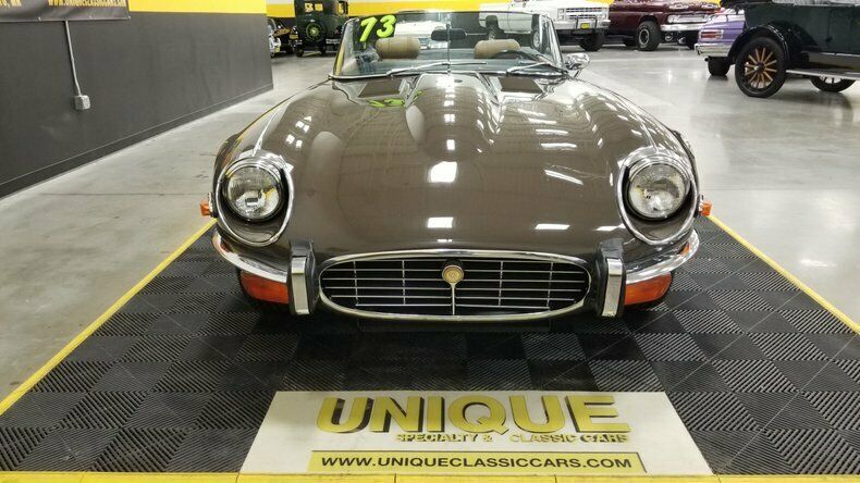 1973 Green Jaguar XKE Convertible