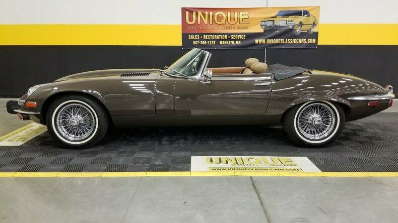 1973 Green Jaguar XKE Convertible