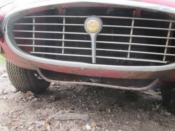 1973 Red Jaguar E-Type Coupe