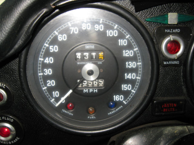 1973 Yellow Jaguar E-Type Coupe