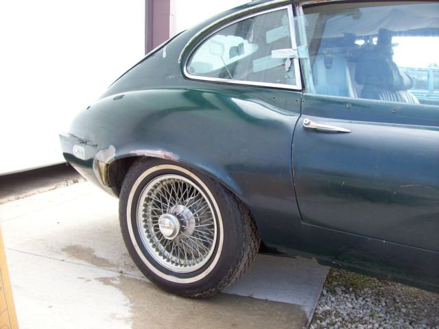 1973 Green Jaguar E-Type Coupe