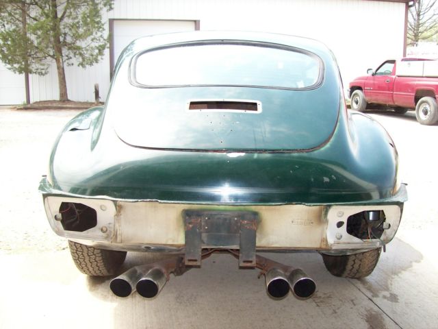 1973 Green Jaguar E-Type Coupe