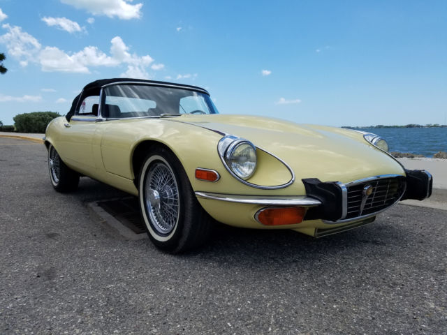 1973 Yellow Jaguar Other Convertible