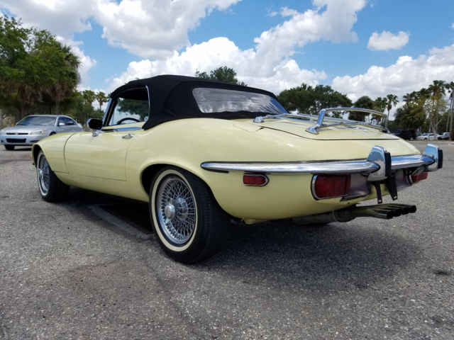 1973 Yellow Jaguar Other Convertible