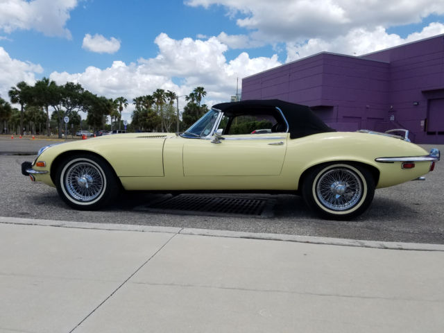 1973 Yellow Jaguar Other Convertible