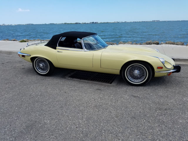 1973 Yellow Jaguar Other Convertible