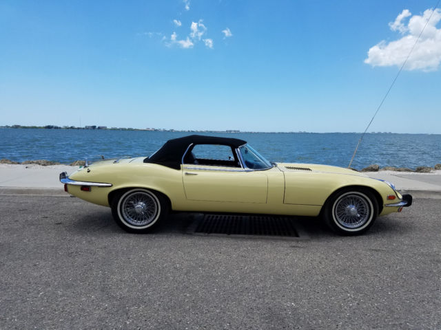 1973 Yellow Jaguar Other Convertible