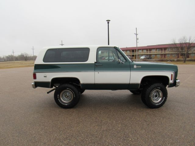 1973 Green Chevrolet Blazer