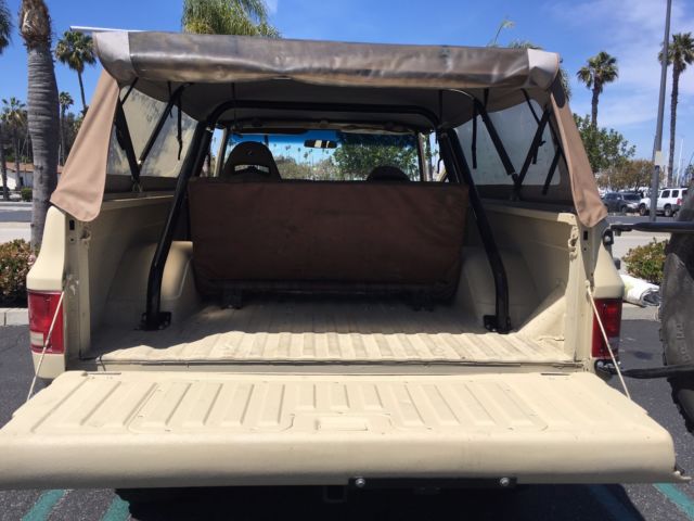 1973 Beige Chevrolet Blazer SUV