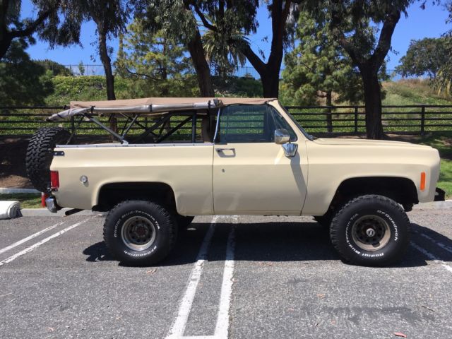 1973 Beige Chevrolet Blazer SUV