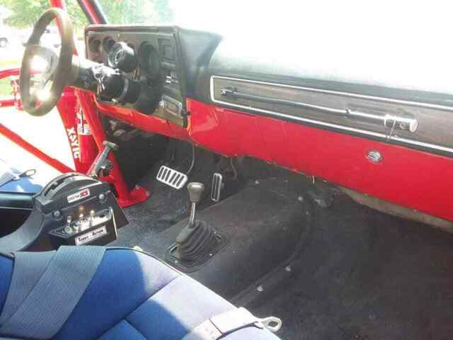 1973 Red Chevrolet Blazer Convertible