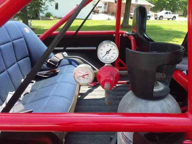 1973 Red Chevrolet Blazer Convertible