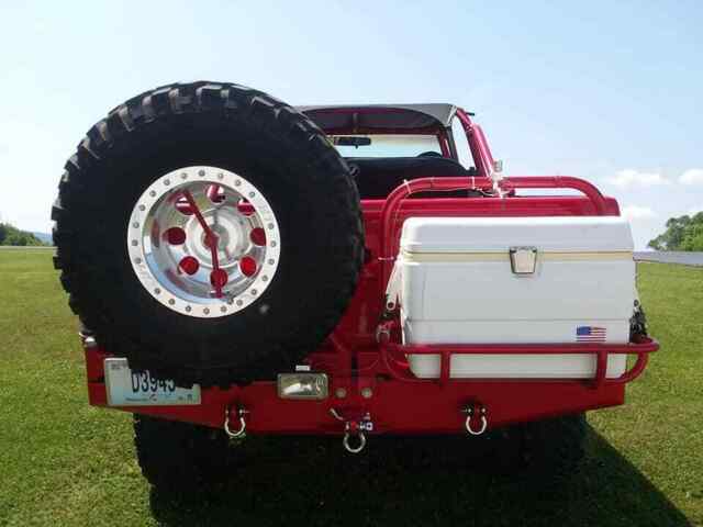 1973 Red Chevrolet Blazer Convertible
