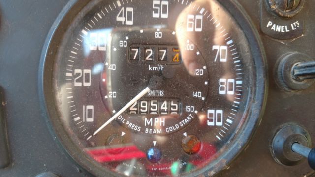 1973 Yellow Land Rover Defender