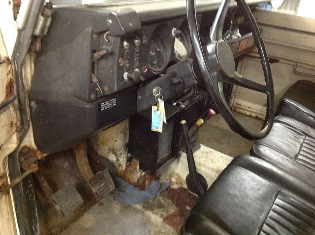 1973 Limestone Land Rover Series III 88 Station Wagon