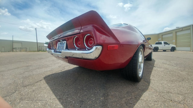 1973 Burgundy Chevrolet Camaro