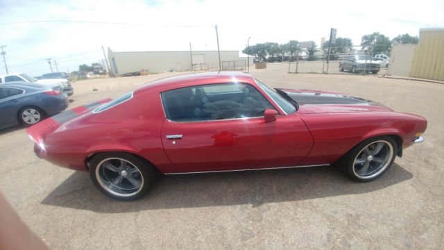 1973 Burgundy Chevrolet Camaro