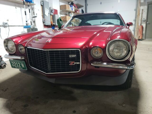 1973 Red Chevrolet Camaro Coupe