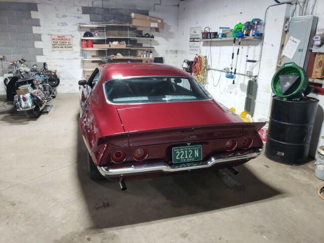 1973 Red Chevrolet Camaro Coupe